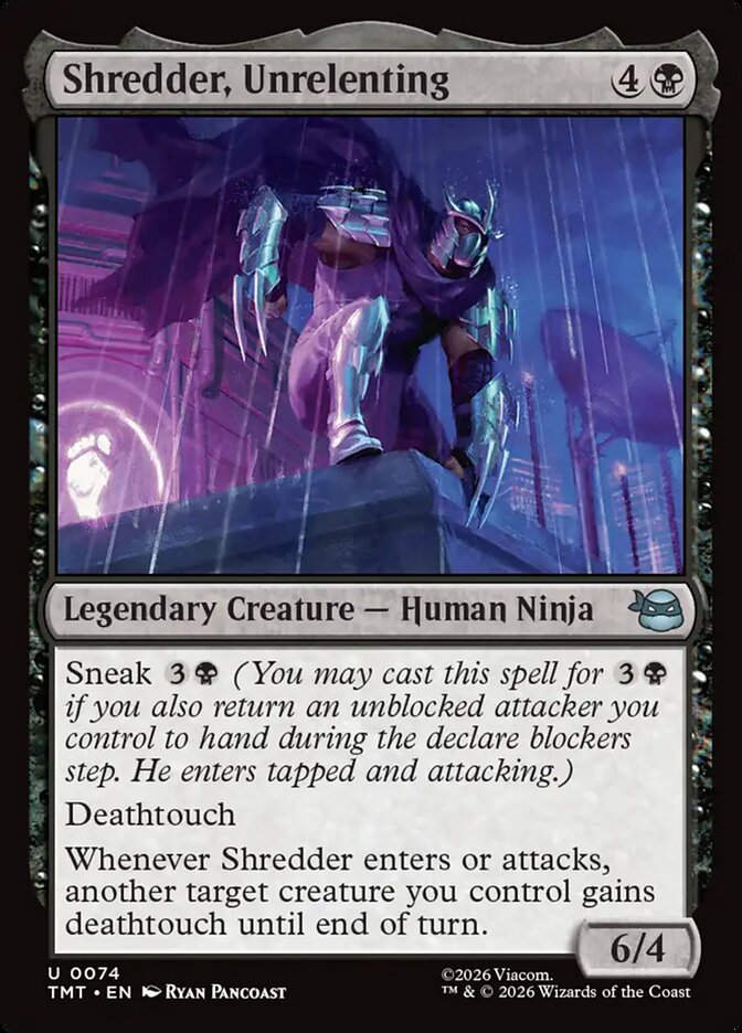 Shredder, Unrelenting (TMT) (74)