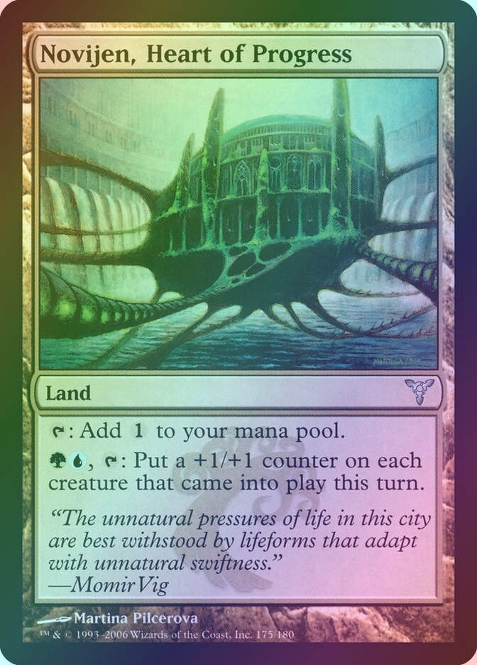 Novijen, Heart of Progress (DIS) (175) / Foil