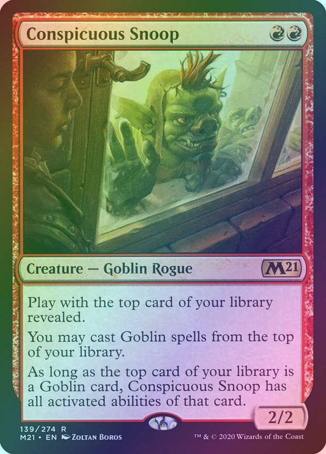 Conspicuous Snoop (M21) (139) / Foil