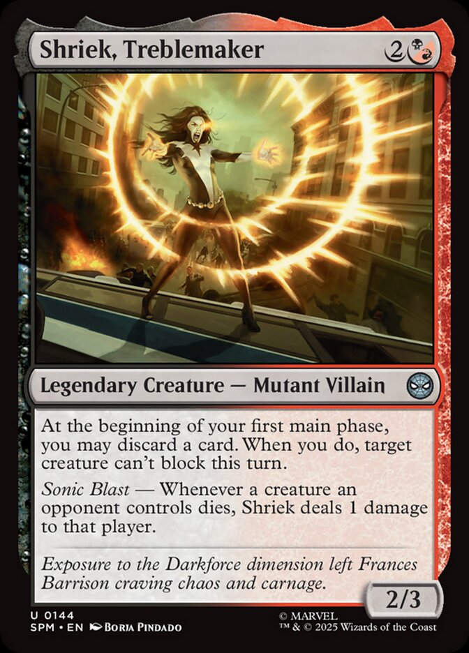 Shriek, Treblemaker (SPM) (144)