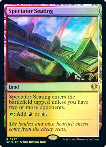 Spectator Seating (cmm) / Foil