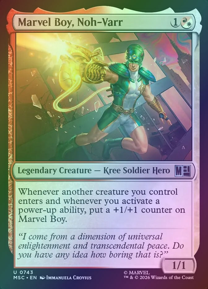 Marvel Boy, Noh-Varr (MSC) (743) / Foil