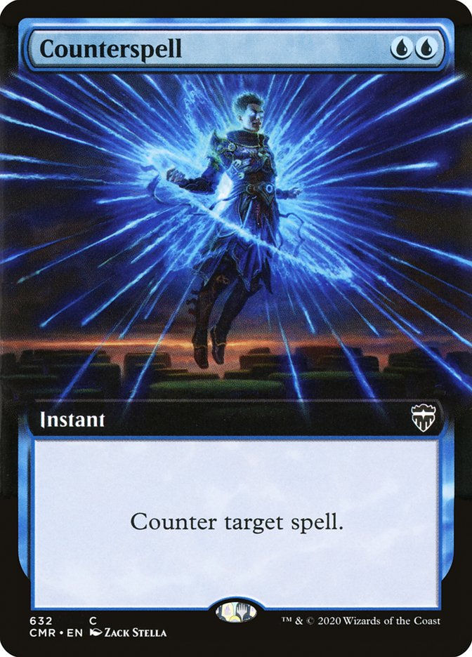 Counterspell (CMR) (632) / Extended Art