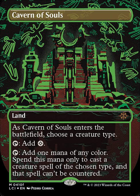 Cavern of Souls (lci) (410f)  / Neon Ink Foil