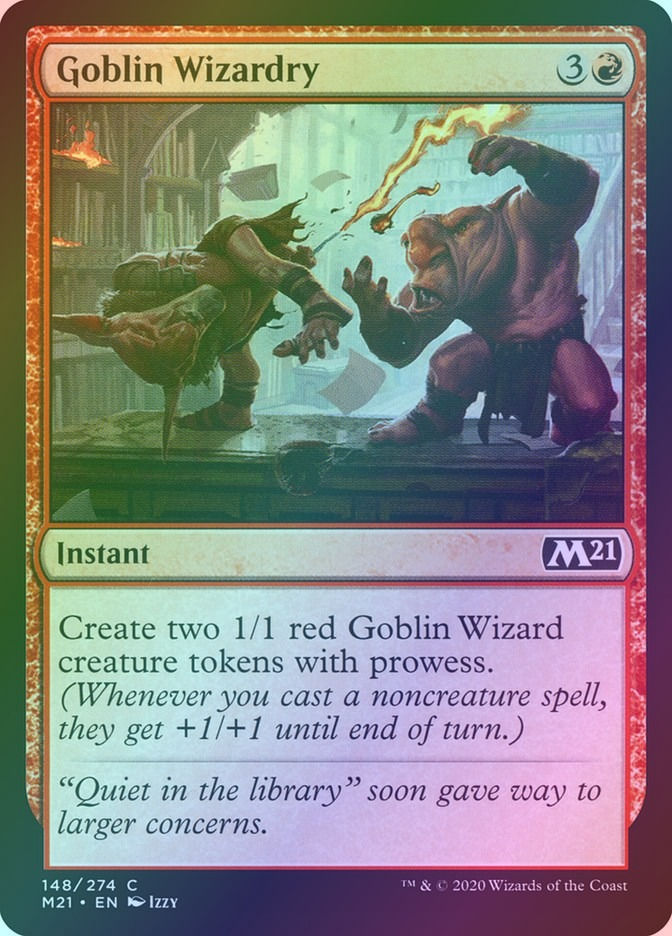 Goblin Wizardry (M21) (148) / Foil