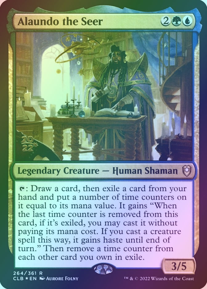 Alaundo the Seer (PCLB) (264s) / Foil