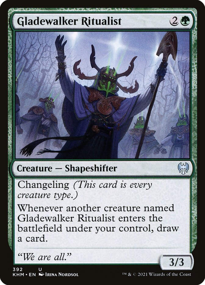 Gladewalker Ritualist (KHM) (392)