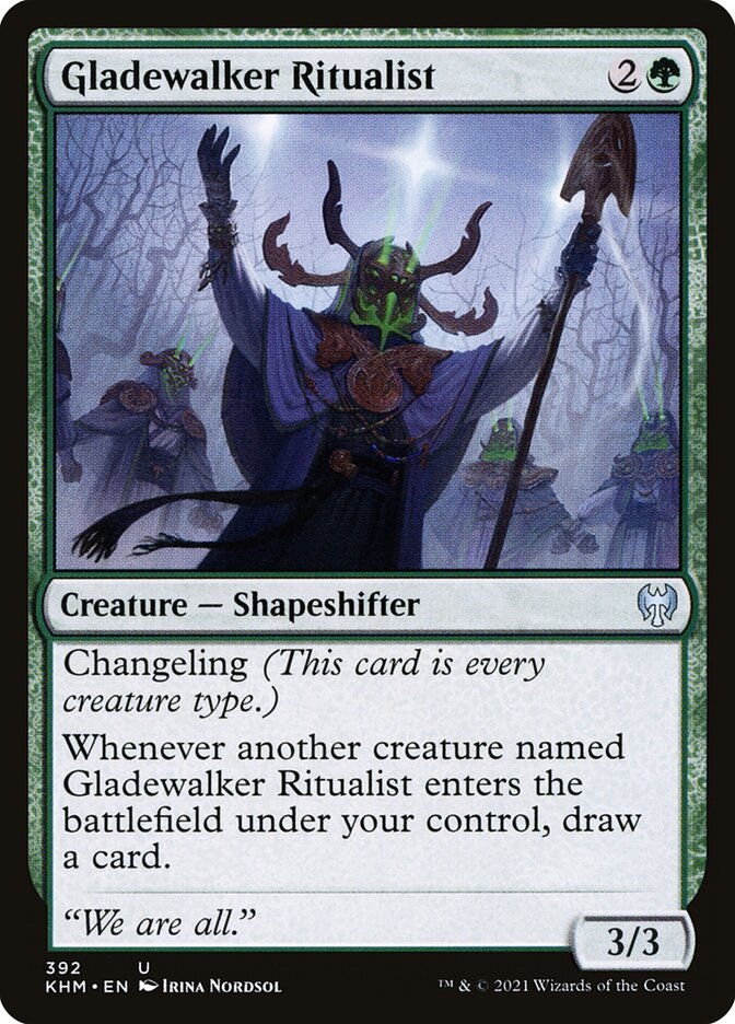 Gladewalker Ritualist (KHM) (392)