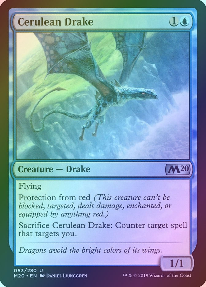 Cerulean Drake (M20) (53) / Foil