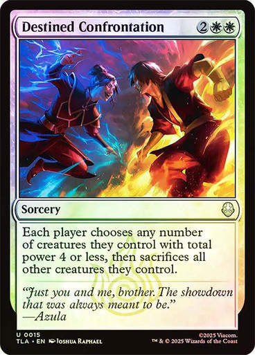Destined Confrontation (TLA) (15) / Foil