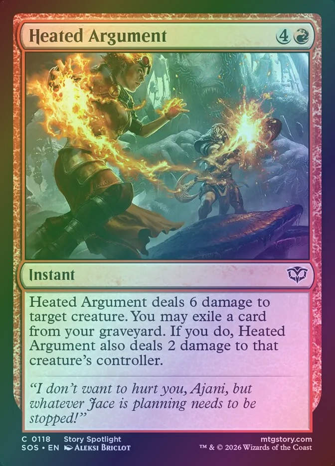 Heated Argument (SOS) (118) / Foil