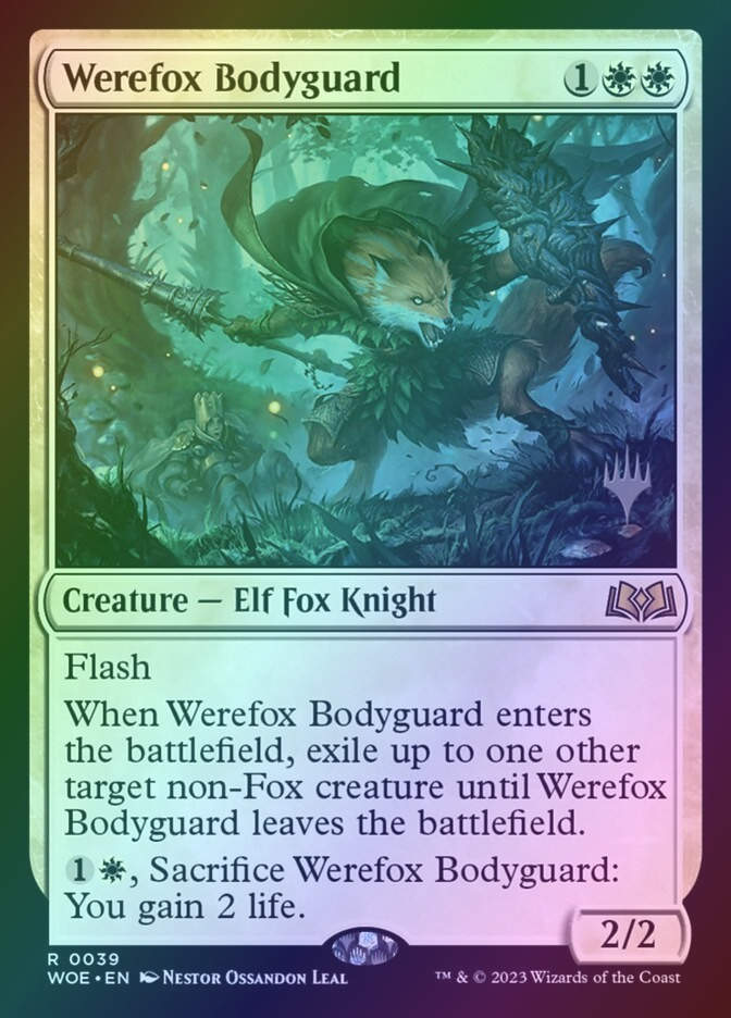 Werefox Bodyguard (PWOE) (39p) / Foil