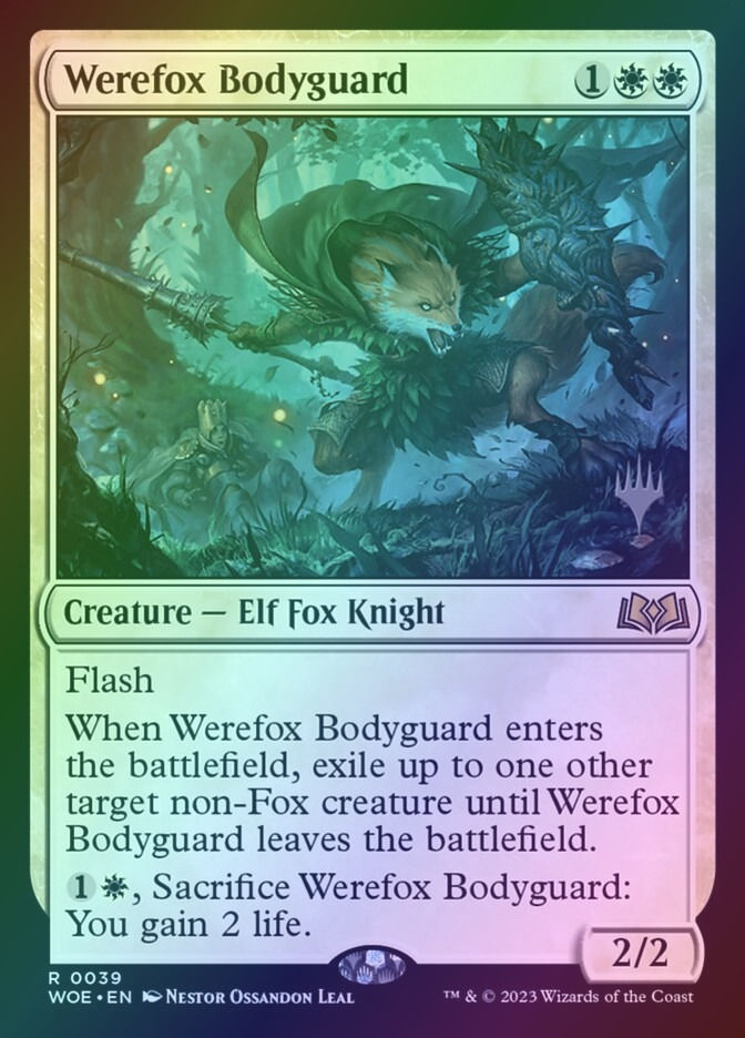 Werefox Bodyguard (PWOE) (39p) / Foil