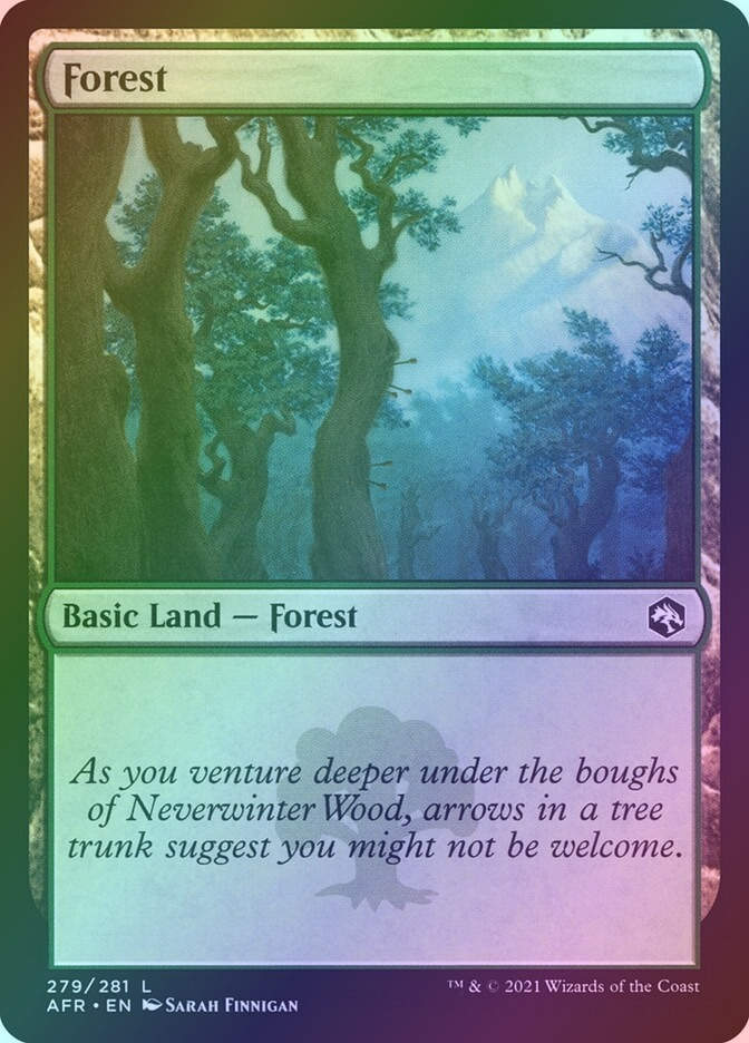 Forest (AFR) (279) / Foil
