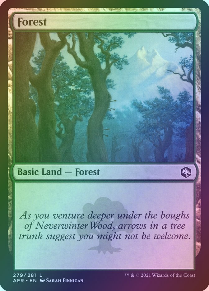 Forest (AFR) (279) / Foil