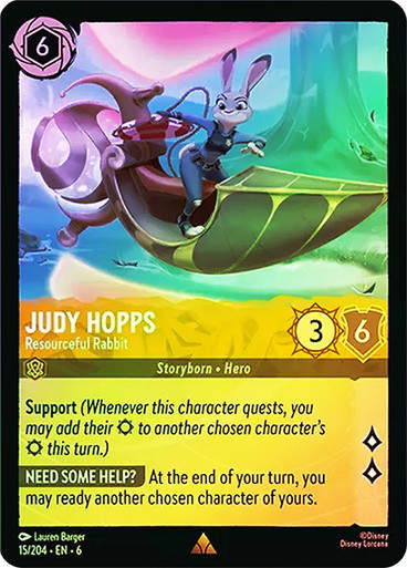 Judy Hopps - Resourceful Rabbit (LOR_AZU) / Foil