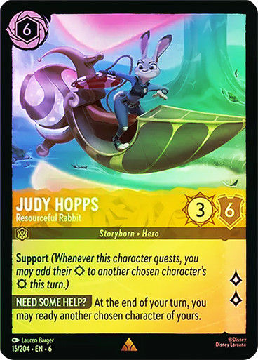 Judy Hopps - Resourceful Rabbit (LOR_AZU) / Foil
