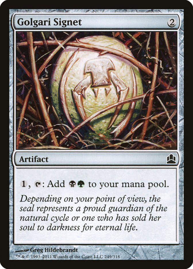 Golgari Signet (cmd)