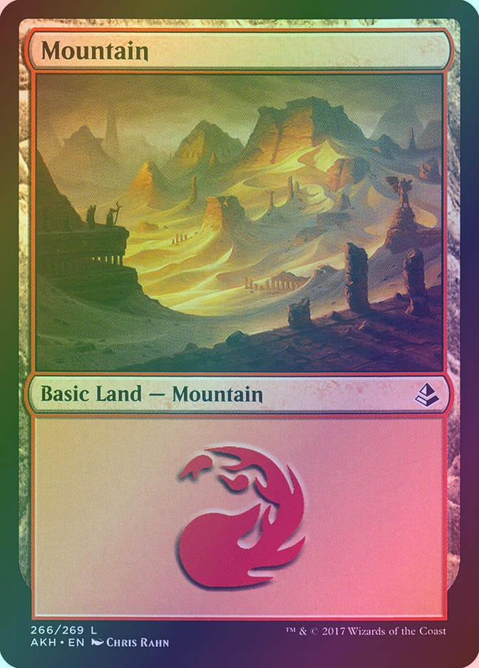 Mountain (AKH) (266) / Foil