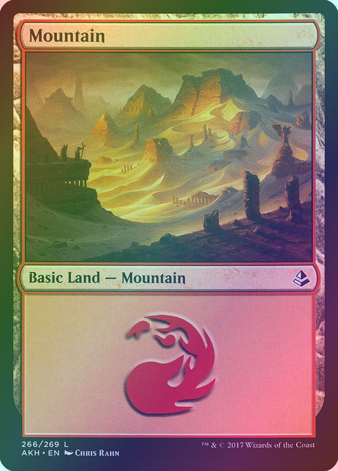 Mountain (AKH) (266) / Foil