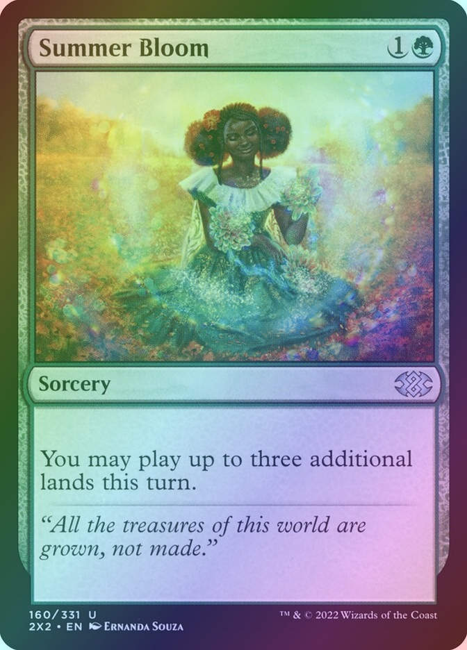 Summer Bloom (2X2) (160) / Foil