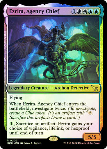 Ezrim, Agency Chief (mkm) (202) / Foil
