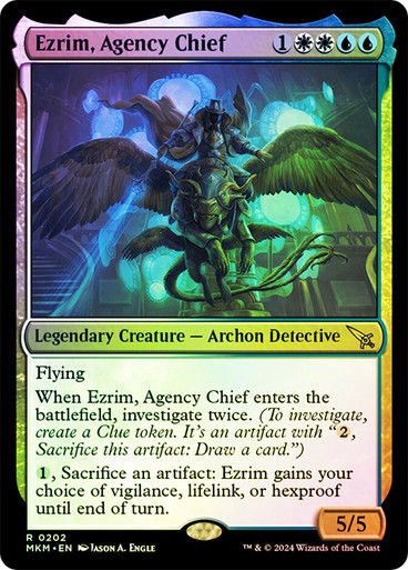Ezrim, Agency Chief (mkm) (202) / Foil