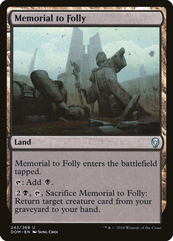 Memorial to Folly (DOM) (242)