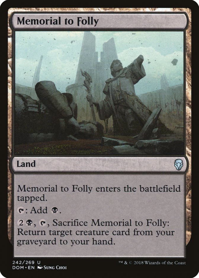 Memorial to Folly (DOM) (242)
