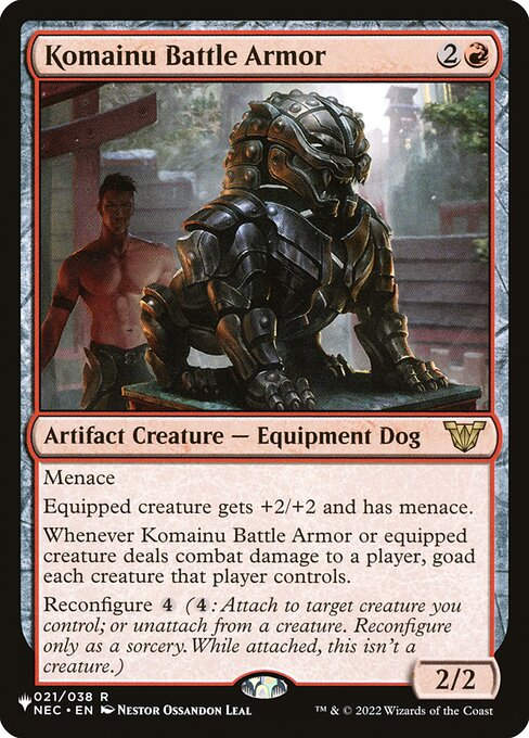 Komainu Battle Armor (PLST) (NEC-21)