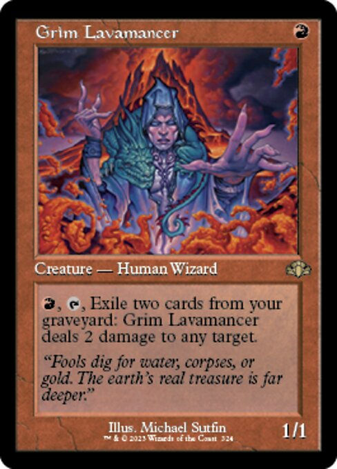 Grim Lavamancer (DMR) / Showcase
