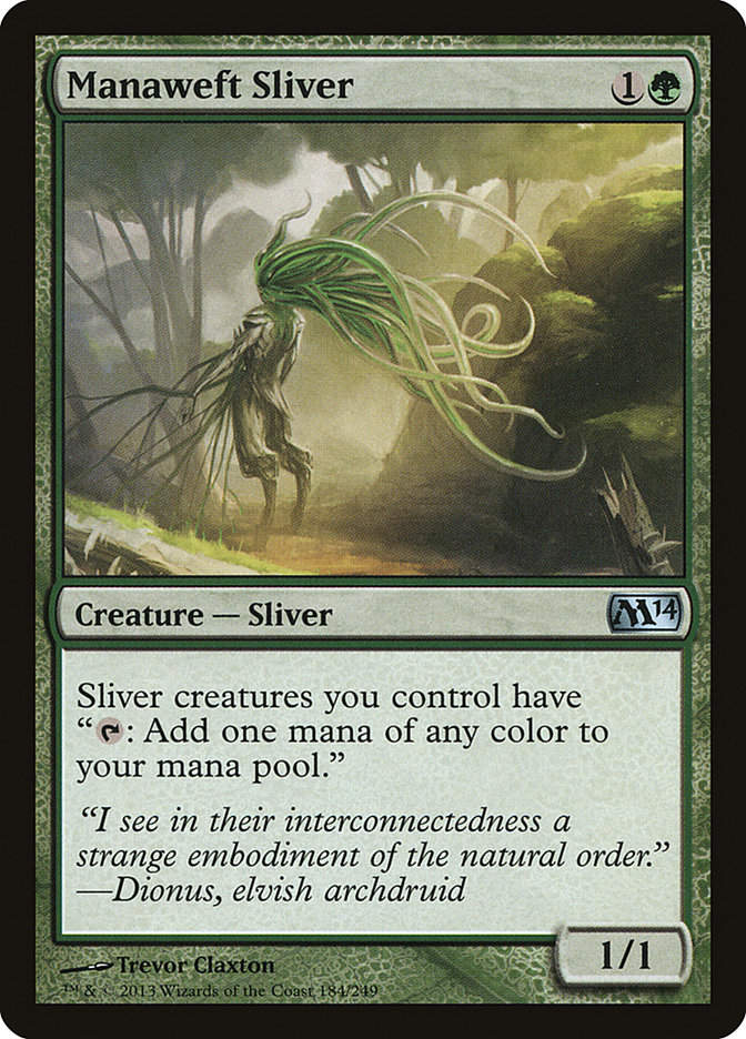 Manaweft Sliver (M14) (184)
