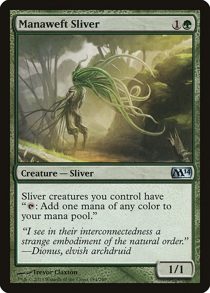 Manaweft Sliver (M14) (184)