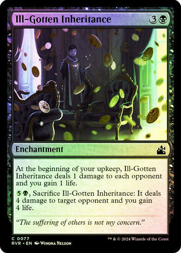 Ill-Gotten Inheritance (rvr) (77) / Foil
