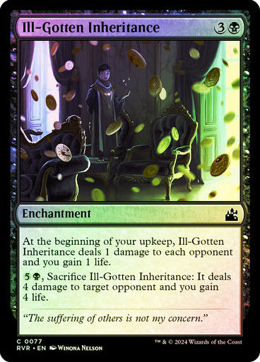 Ill-Gotten Inheritance (rvr) (77) / Foil