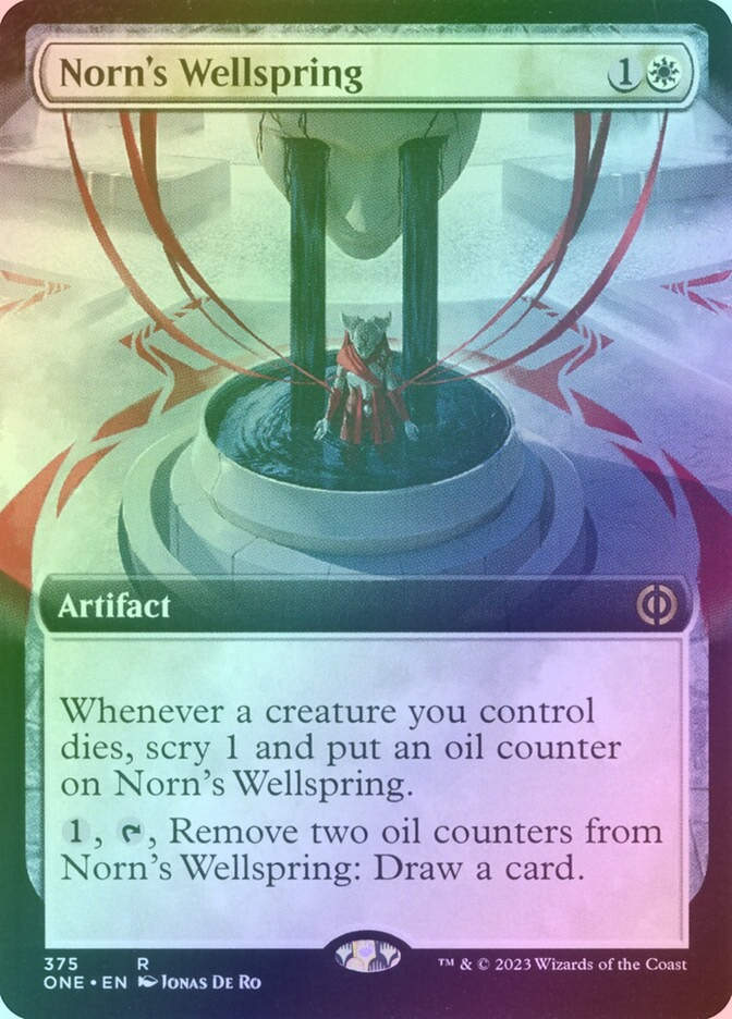 Norn's Wellspring (ONE) (375) / Extended Art / Foil