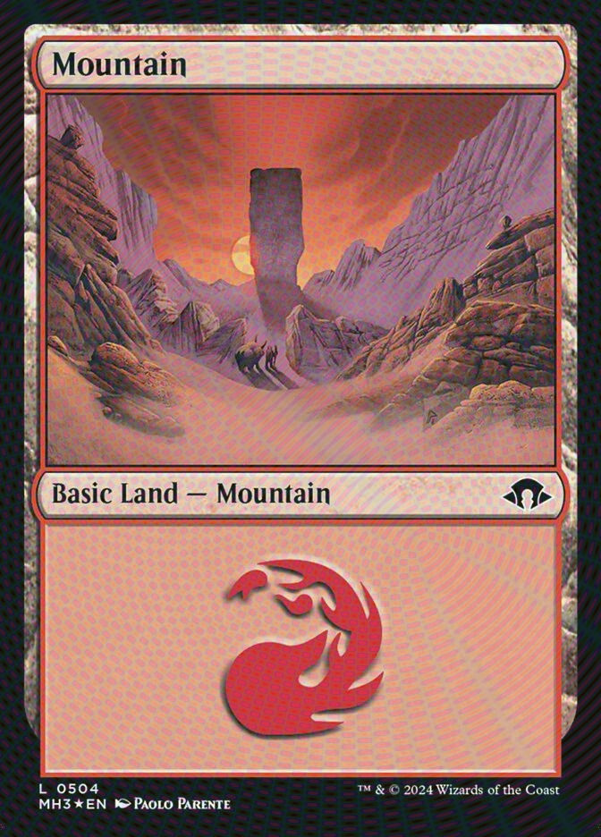 Mountain (MH3) (504) / Ripple Foil