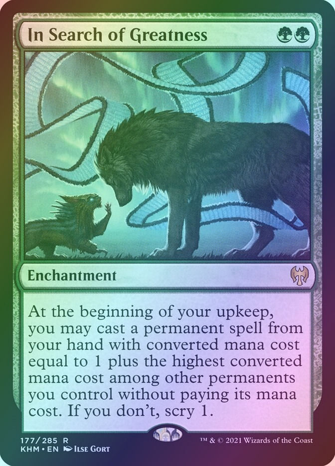 In Search of Greatness (KHM) (177) / Foil