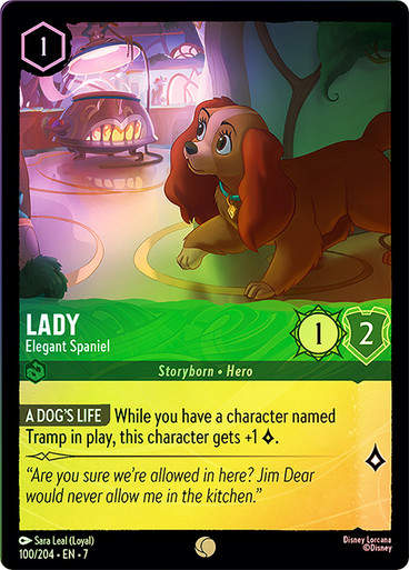 Lady - Elegant Spaniel (LOR_ARC) / Foil