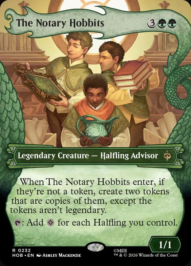 The Notary Hobbits (HOB) (232) / Showcase