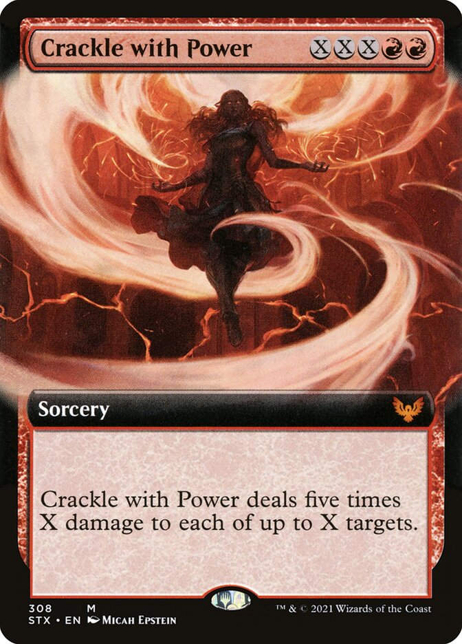 Crackle with Power (STX) (308) / Extended Art