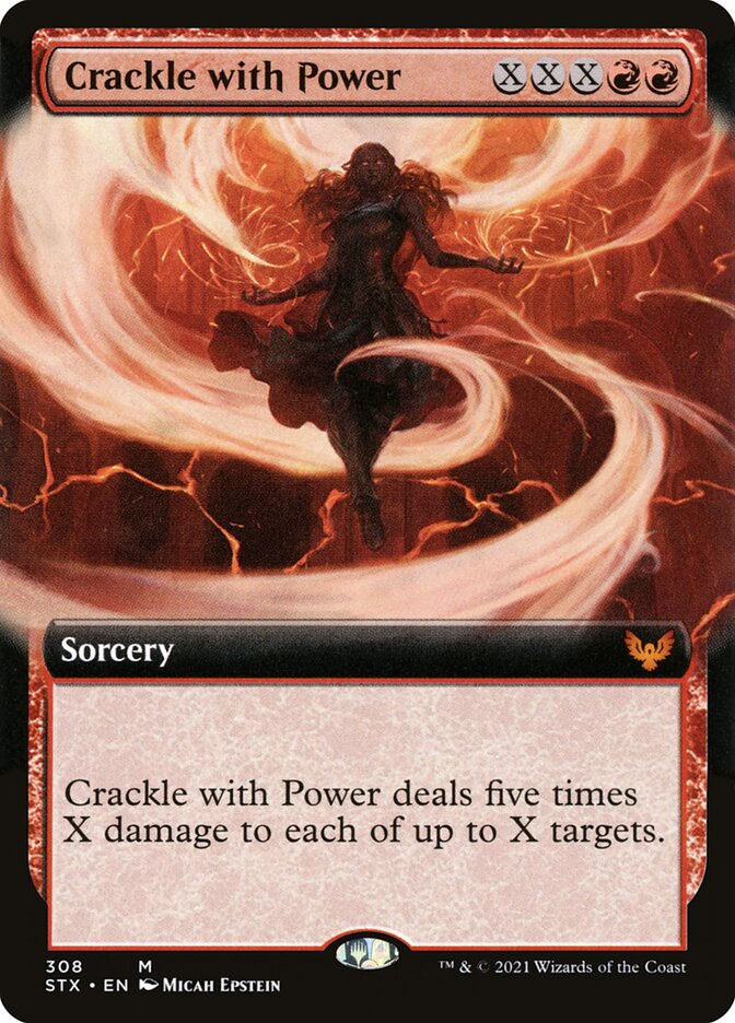 Crackle with Power (STX) (308) / Extended Art