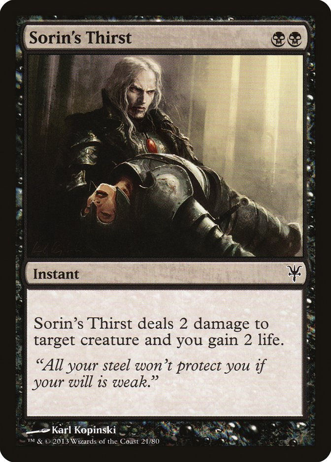 Sorin's Thirst (ddk)