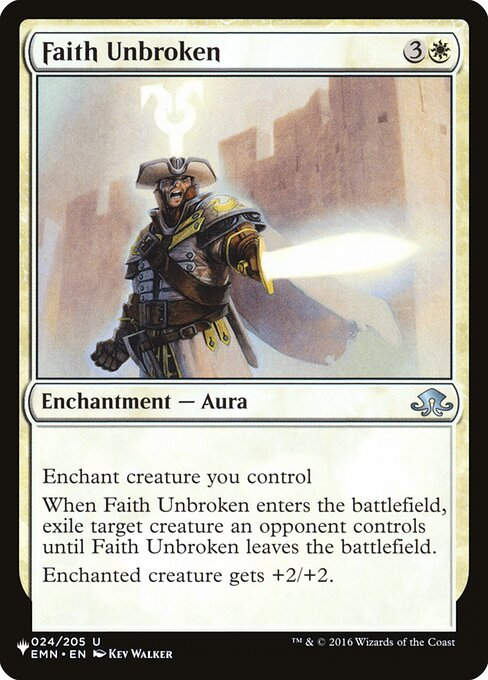 Faith Unbroken (PLST) (EMN-24)