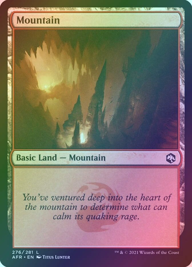 Mountain (AFR) (276) / Foil