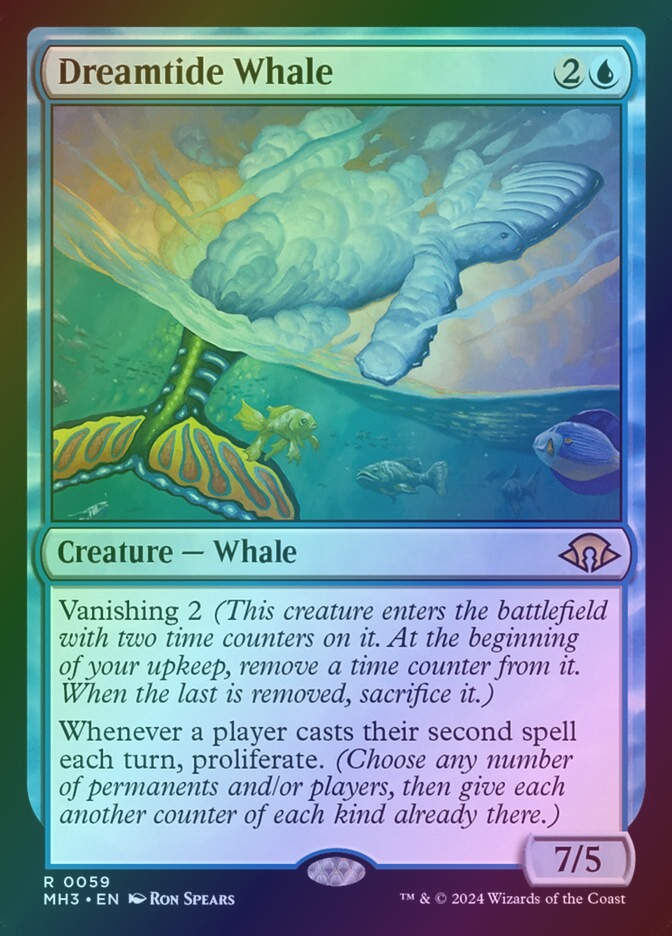 Dreamtide Whale (MH3) (59) / Foil