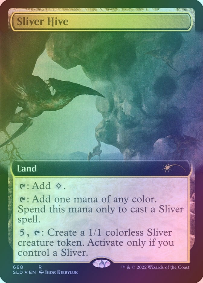 Sliver Hive (SLD) (668) / Extended Art / Foil