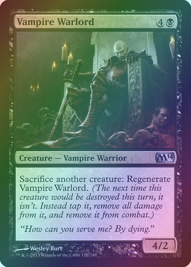 Vampire Warlord (M14) (120) / Foil