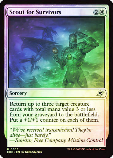 Scout for Survivors (EOE) (33) / Foil