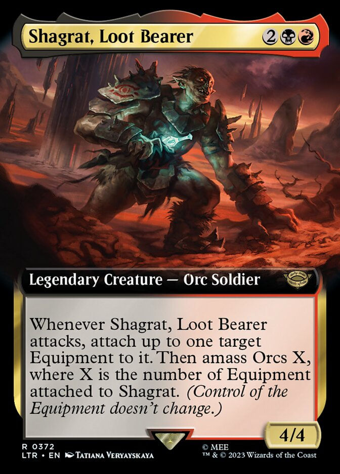 Shagrat, Loot Bearer (LTR) (372) / Extended Art